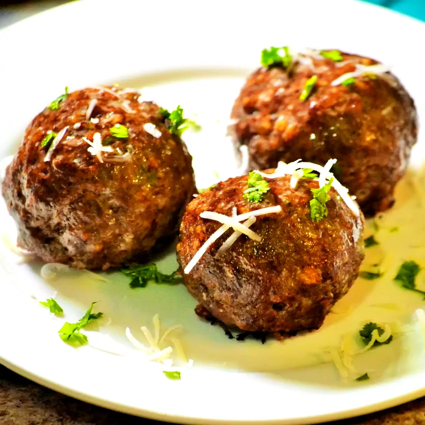 Italian Baked Meatballs