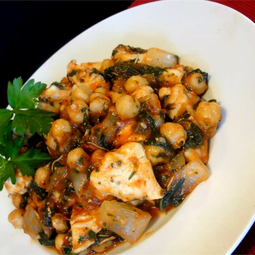 Italian Chicken and Chickpeas