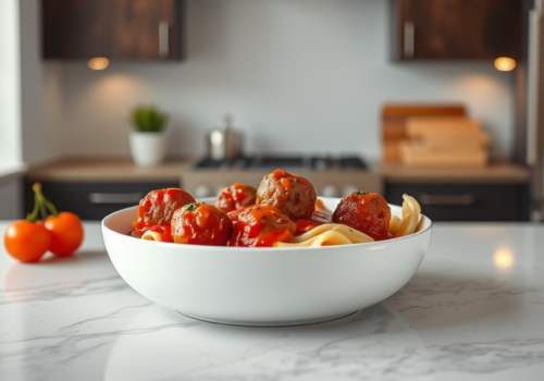 Italian Meatballs in Marinara