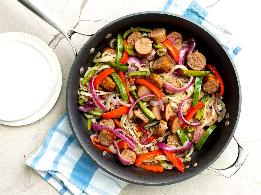 Italian Sausage, Peppers, and Onions