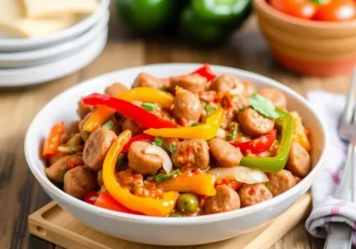 Italian Sausage and Peppers Casserole