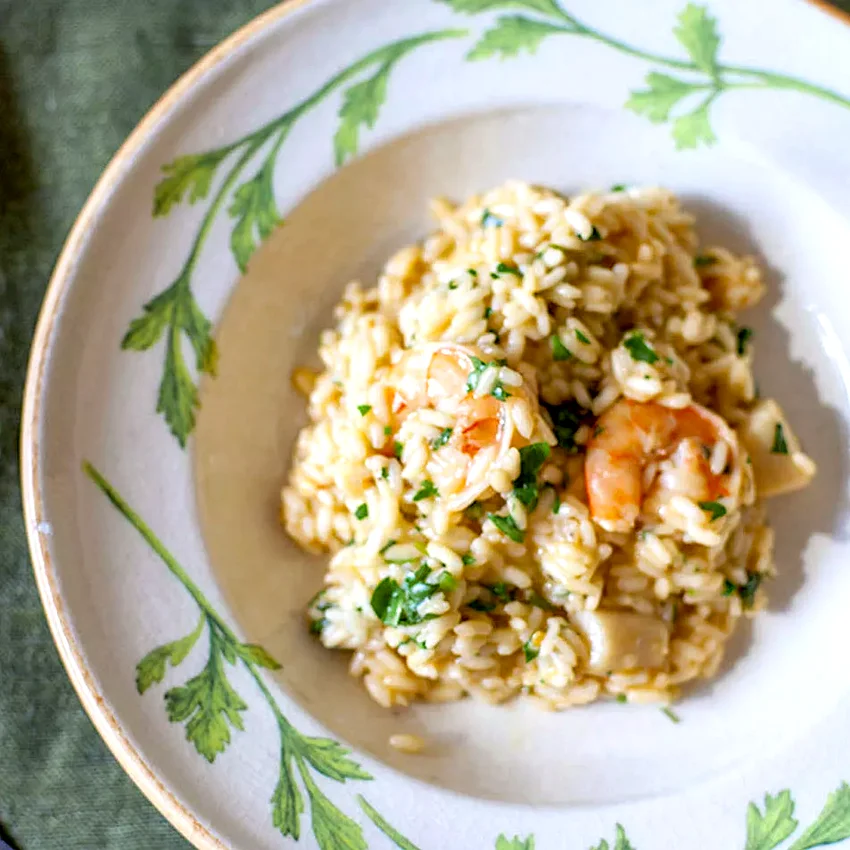 Italian Shrimp and Scallop Risotto