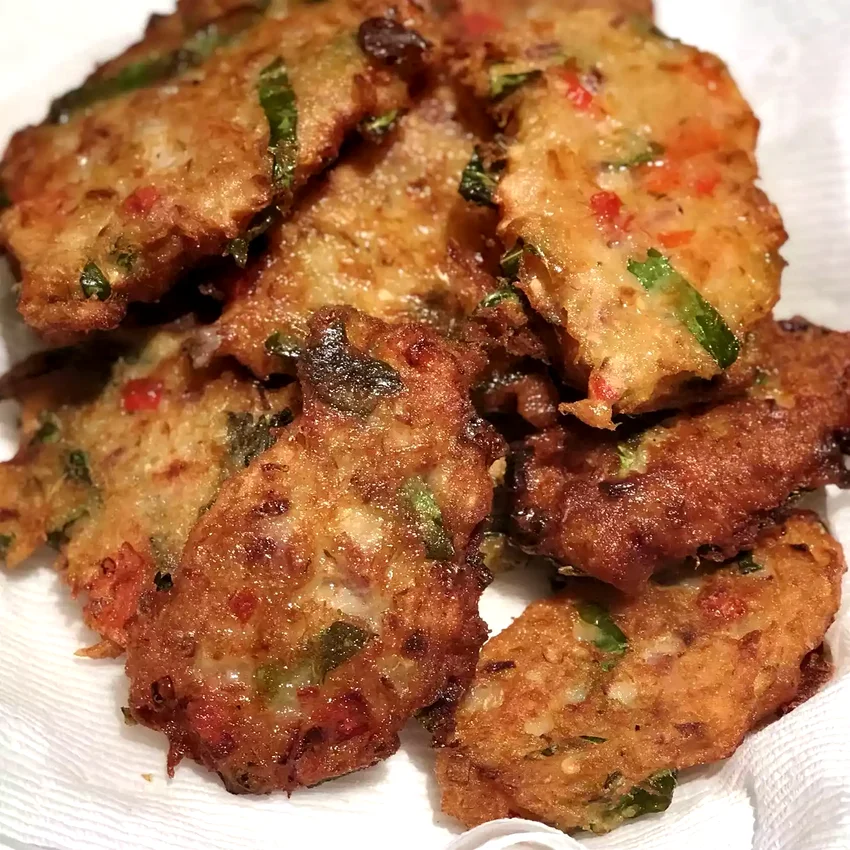 36 Island Cocktails and Tropical Food Favorites Jamaican Saltfish Fritters (Stamp and Go)