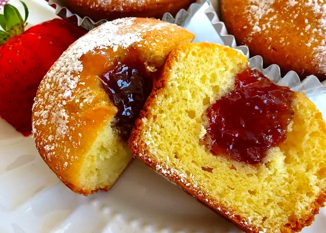 37 Yellow Cake Mix Recipes That Taste Homemade From Scratch Jelly Doughnut Cupcakes