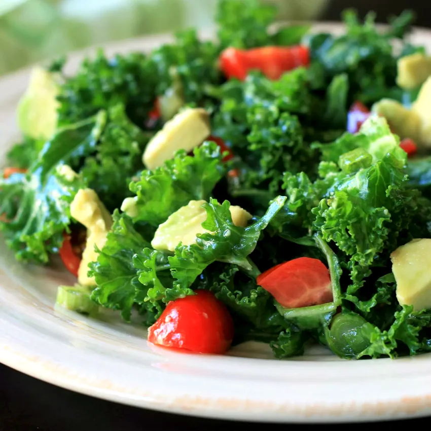 Kale Salad with Avocado