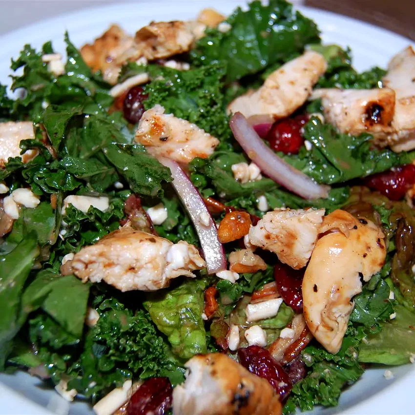 50 Make-Ahead Cold Lunch Recipes Perfect for Work Days Kale, Swiss Chard, Chicken, and Feta Salad