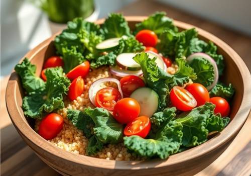 Kale and Quinoa Salad