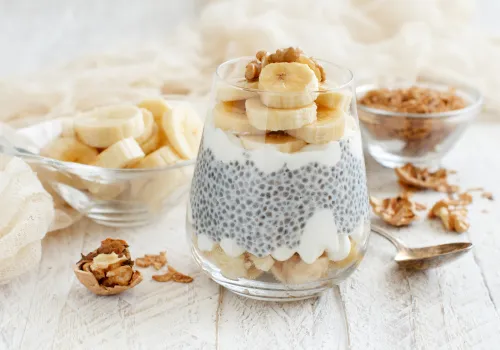 Kefir and Chia Seed Pudding