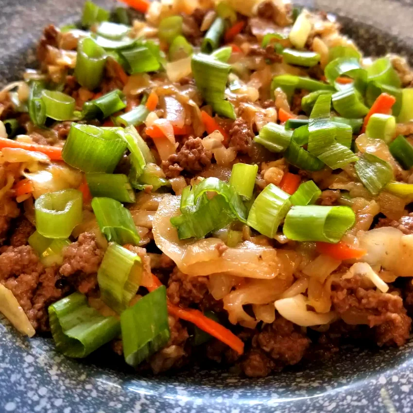 13 Simple Low-Carb Lunch Recipes for Healthy Eating Keto Beef Egg Roll Slaw