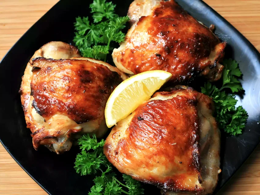 22 Bright Lemon Chicken Dishes That Pack Amazing Flavor Keto Lemon-Garlic Chicken Thighs in the Air Fryer