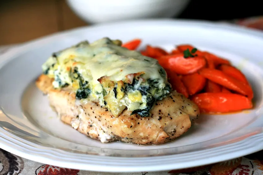 25 Top Chicken and Cream Cheese Recipe Ideas Keto Spinach-Artichoke Chicken