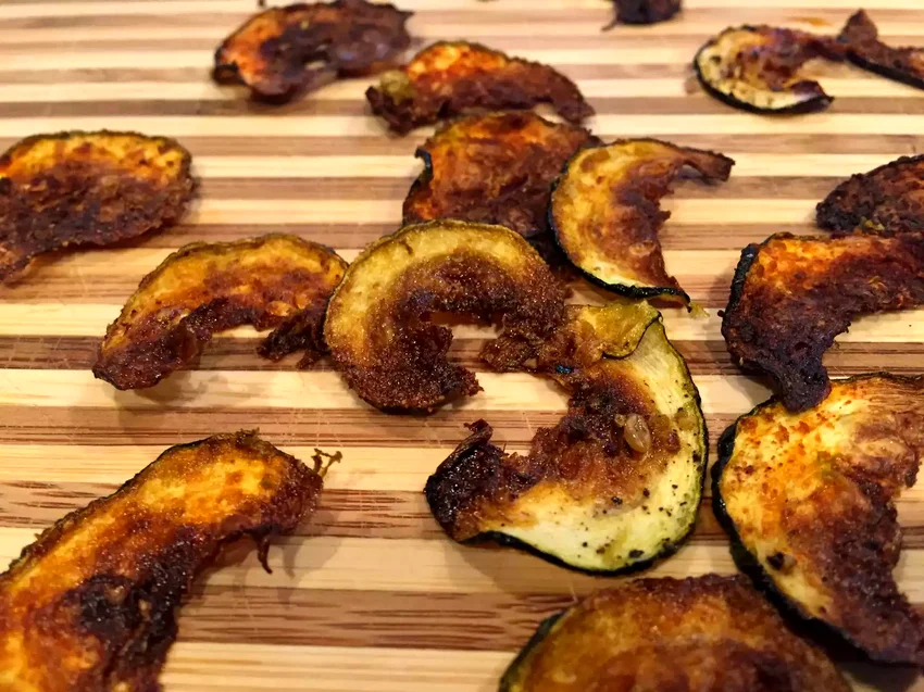 Keto Zucchini Chips