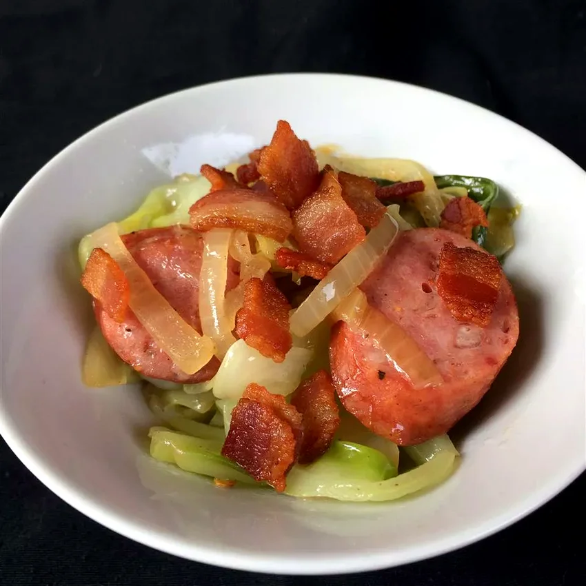 Kielbasa and Cabbage