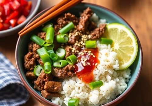 Korean Beef Bowl