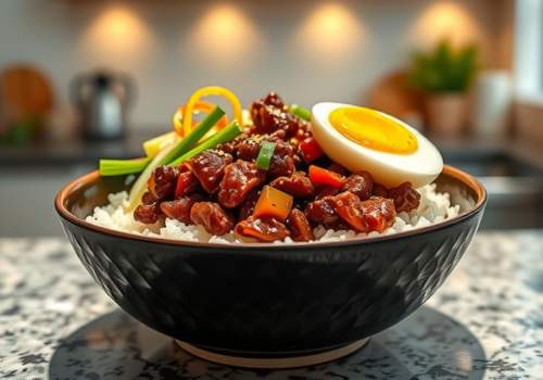 Korean Beef Rice Bowl