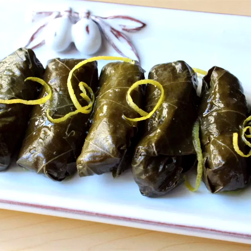 10 Amazing Recipes That Celebrate Armenian Food Culture Lamb and Rice Stuffed Grape Leaves