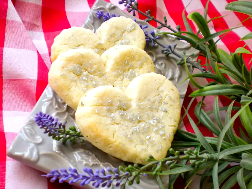 25 Springtime Cookie Ideas to Bake Throughout the Season Lavender Shortbread Cookies