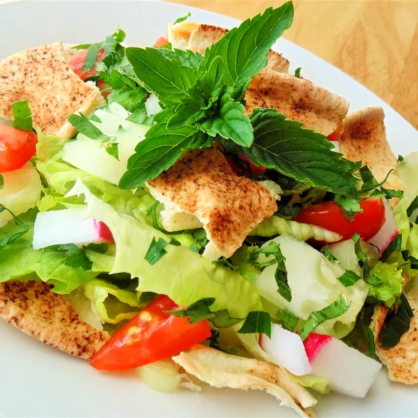11 Amazing Recipes That Shine with Tangy Sumac Flavor Lebanese Fattoush (Bread Salad)