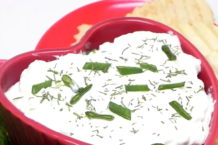Leek and Onion Vegetable Dip