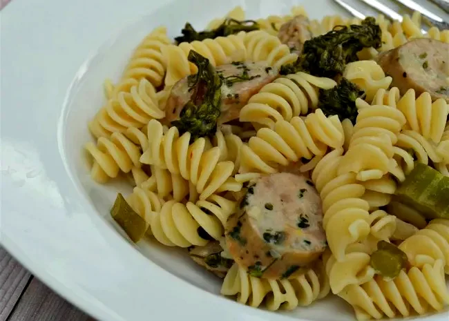 30 Hearty Sausage Pasta Dishes Perfect for Dinner Lemon Broccolini and Sausage Pasta