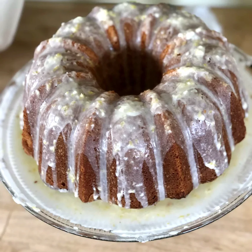 Lemon-Buttermilk Pound Cake with Aunt Evelyn
