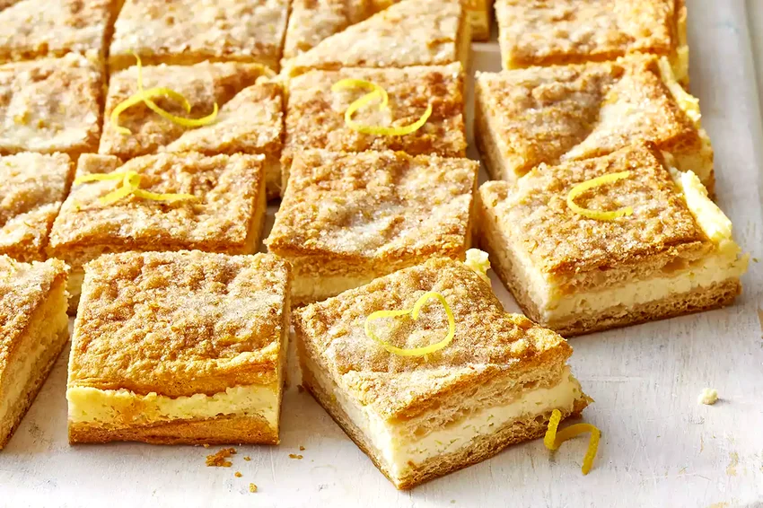 Top 49 Bright Lemon Recipes From Dinner to Sweet Desserts Lemon Cream Cheese Bars