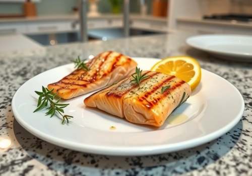 Lemon Herb Baked Salmon