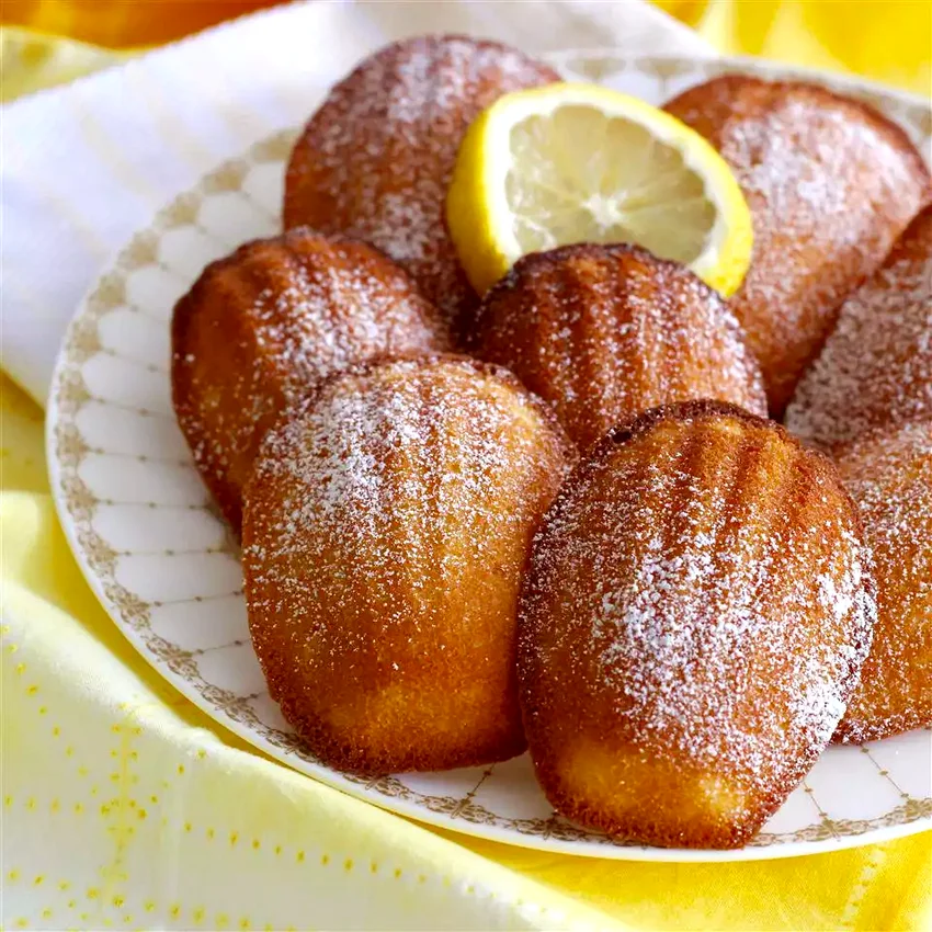 25 Springtime Cookie Ideas to Bake Throughout the Season Lemon Madeleines