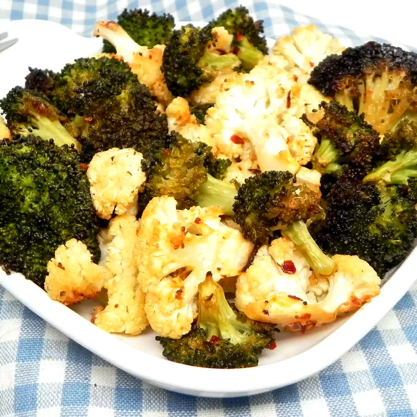 15 Oven-Roasted Cauliflower Dishes Picky Eaters Love Lemon-Pepper Roasted Broccoli and Cauliflower