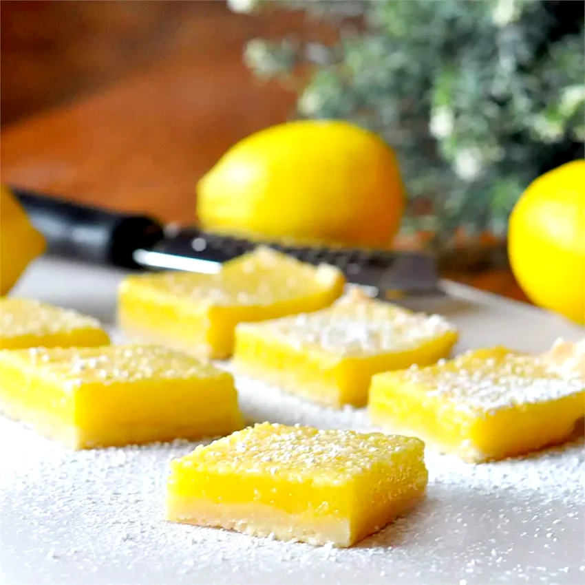 21 Amazing Lemon Sweet Treats to Brighten Your Day Lemon Pie Bars