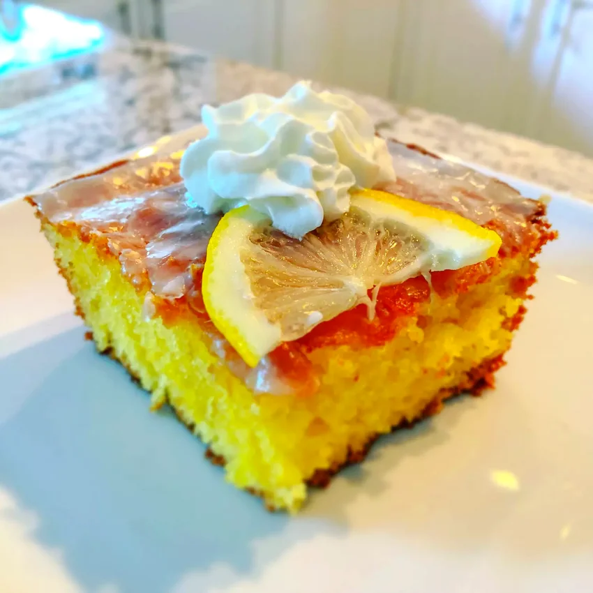 Lemon Poke Cake II
