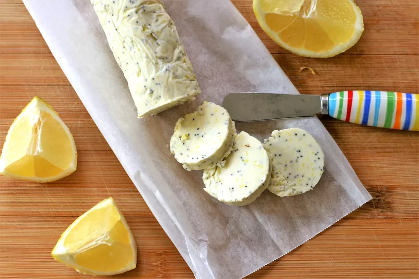 11 Flavored Butter Recipes That Transform Ordinary Meals Lemon-Poppy Seed Compound Butter