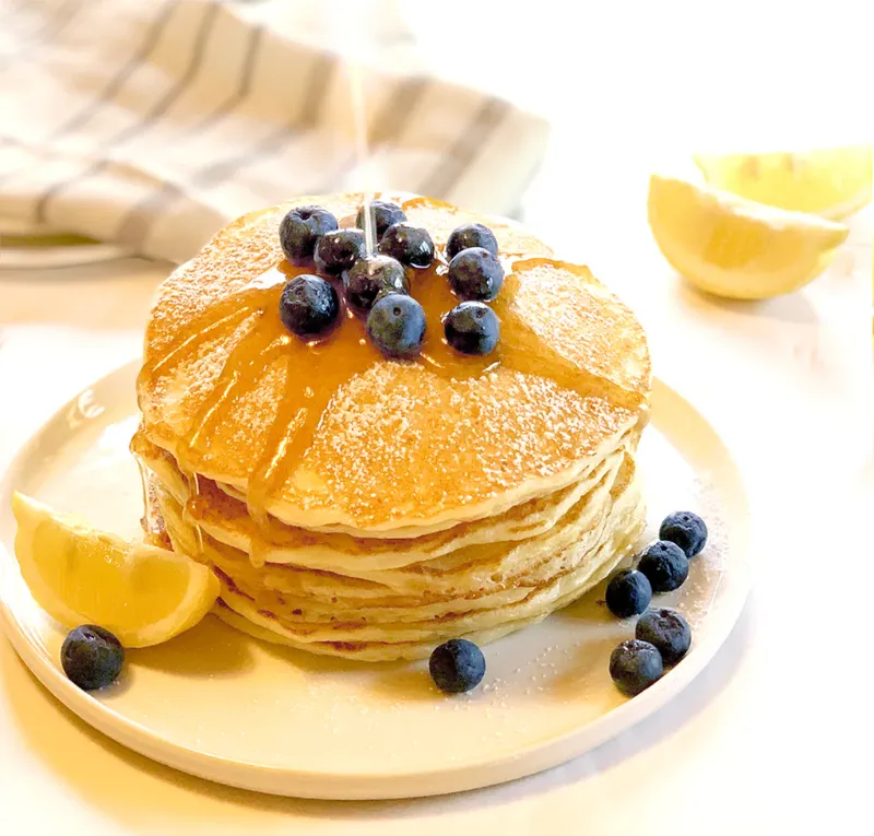 Lemon Ricotta Pancakes 1