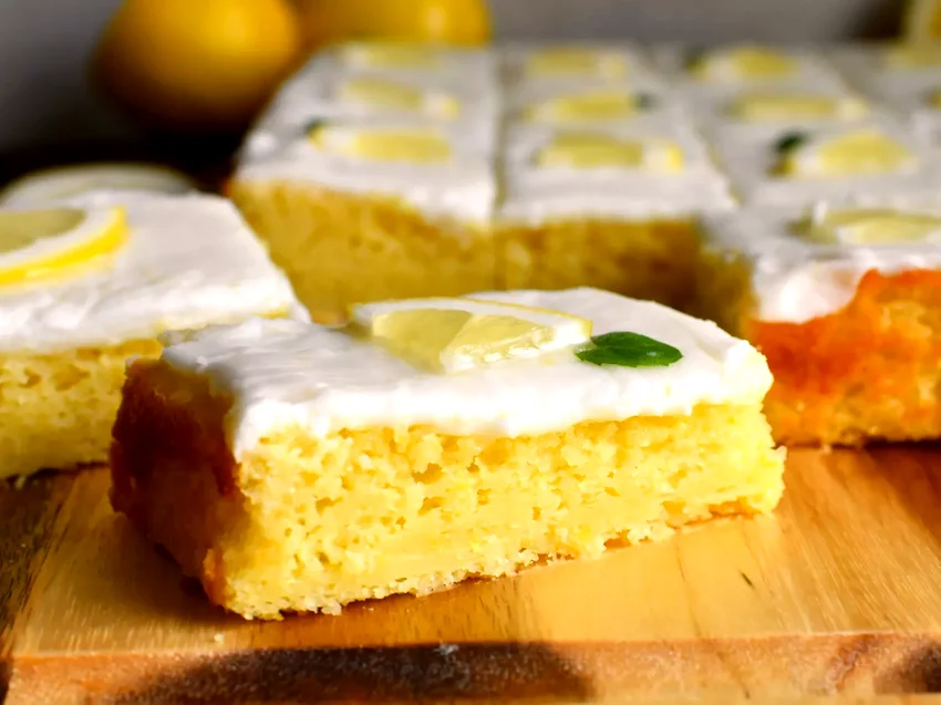 Top 49 Bright Lemon Recipes From Dinner to Sweet Desserts Lemon Sheet Cake