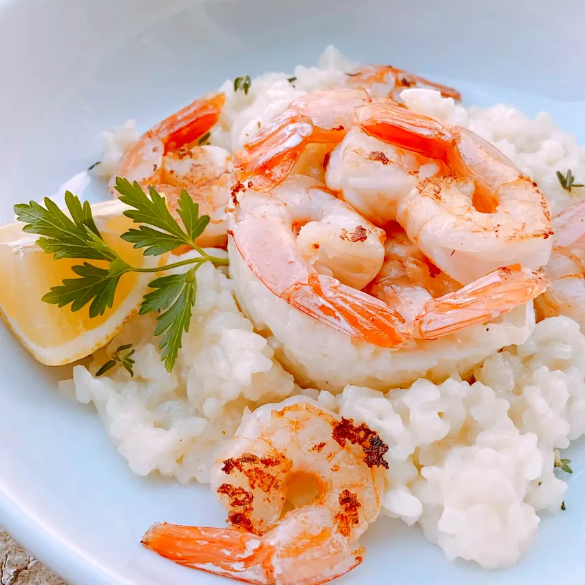 Lemony Shrimp Risotto
