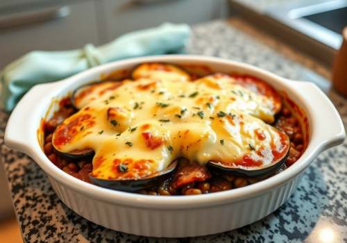 Lentil Moussaka