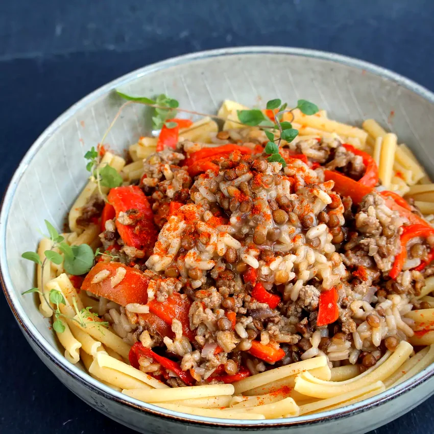 25 Simple Beef Rice Dishes for Quick Weeknight Meals Lentils with Ground Beef and Rice