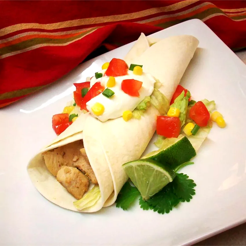 Lime Chicken Soft Tacos