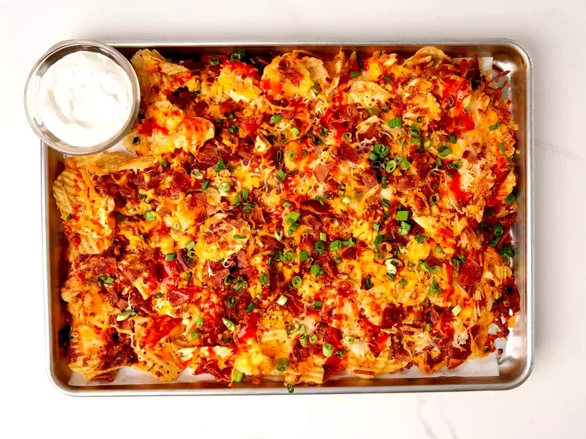25 Amazing Recipes Using a Bag of Potato Chips Loaded Potato Chip Nachos