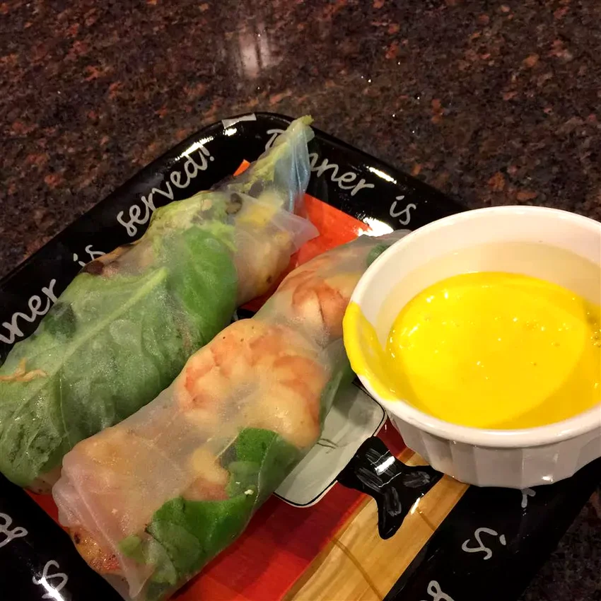 15 Amazing Hearts of Palm Recipes for Every Occasion Lobster and Avocado Summer Roll with Mango Coulis