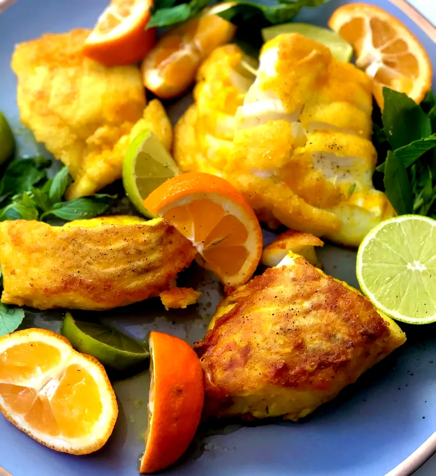 30+ Skillet-Fried Fish Recipe Collection Mahi Sorkh Shodeh (Persian Fried Fish)