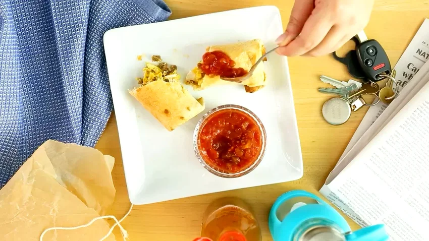 Top 50 Egg Breakfast Ideas to Simplify Your Mornings Make-Ahead Air Fryer Breakfast Burritos