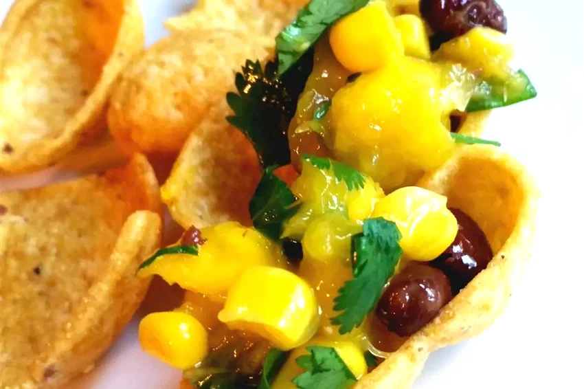 Mango, Corn, and Black Bean Salsa