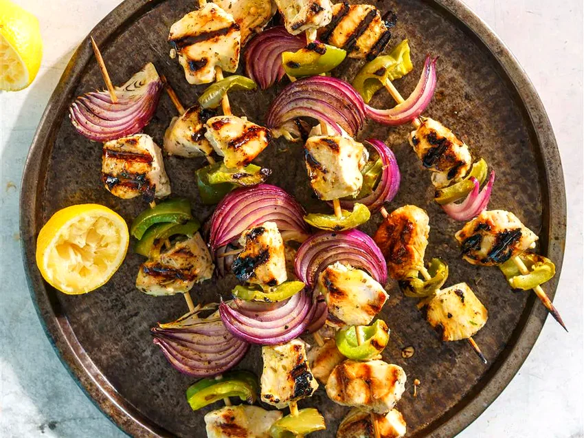 25 Simple Friday Evening Meal Ideas Marinated Greek Chicken Kabobs