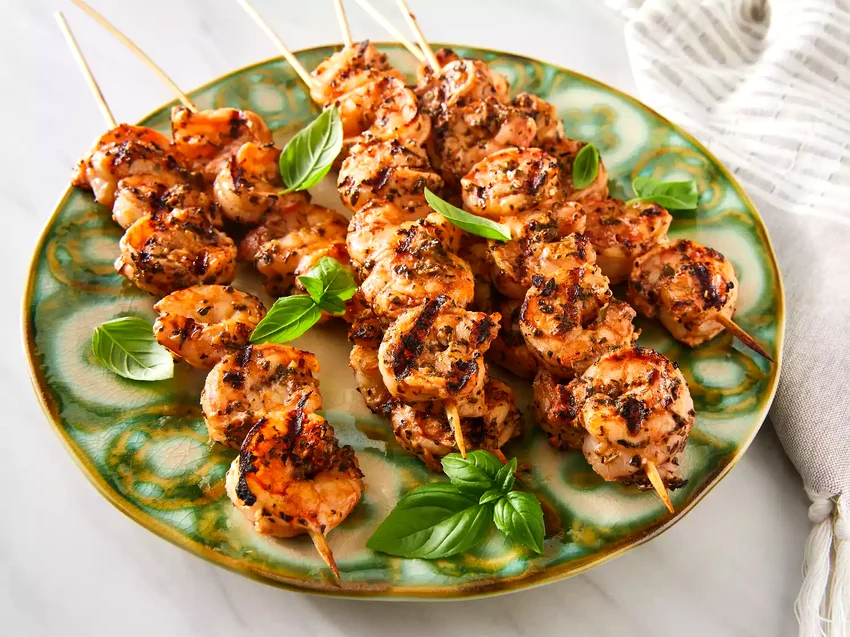41 Champion Recipes For Your Game Day Taco Station Marinated Grilled Shrimp