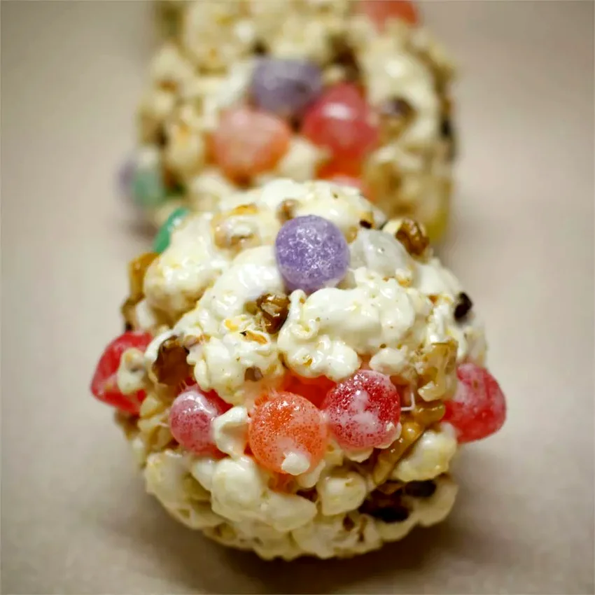 24 Amazing Marshmallow Treats Beyond Classic S'Mores Marshmallow Popcorn Balls