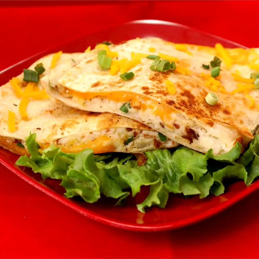 Top 10 Quesadilla Recipes That Prove Simple is Delicious Mashed Potato Quesadilla