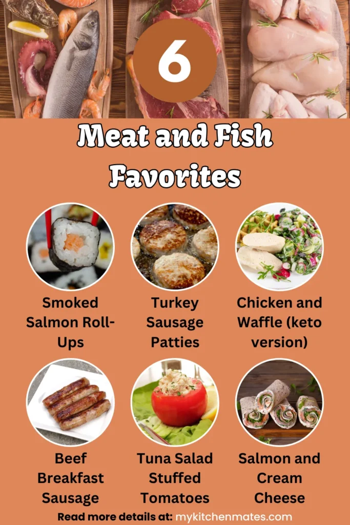 Meat and Fish Favorites