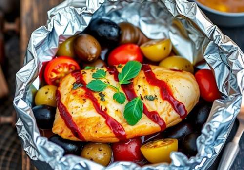 Mediterranean Chicken with Vegetables