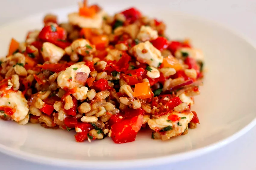 30 Vibrant Sun-Dried Tomato Recipe Ideas Mediterranean Farro Salad